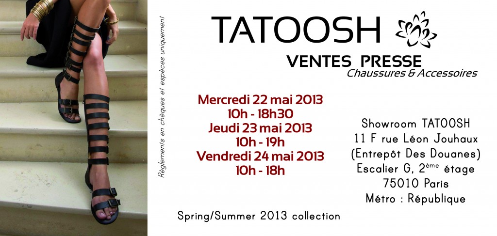 Tatoosh Ventes presse