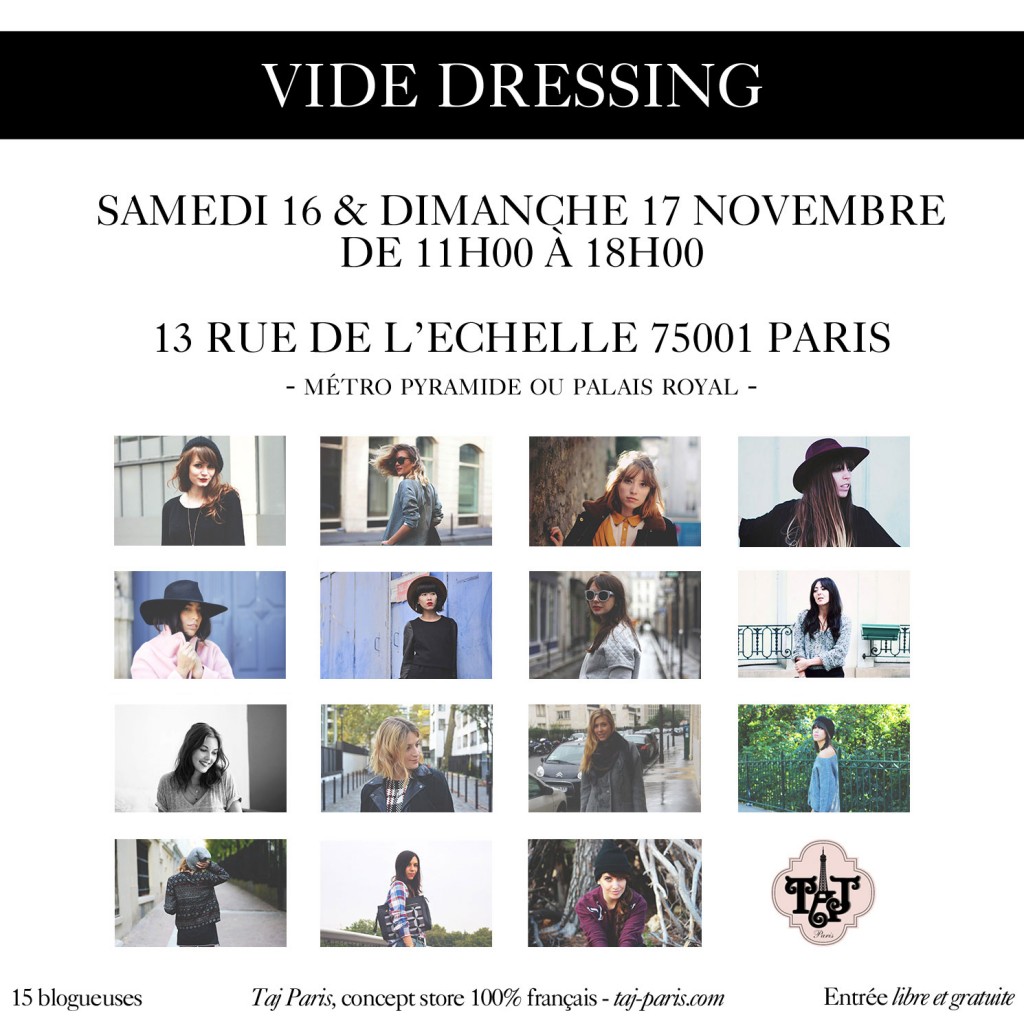 Vide dressing blogueuses