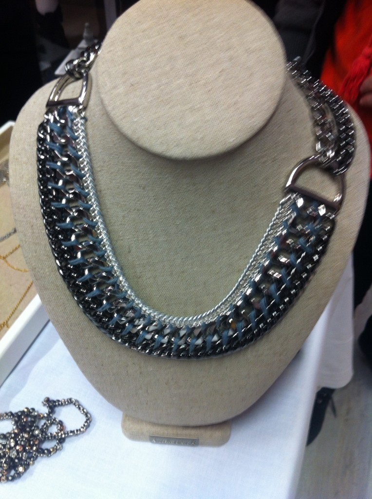 collier grosse maille