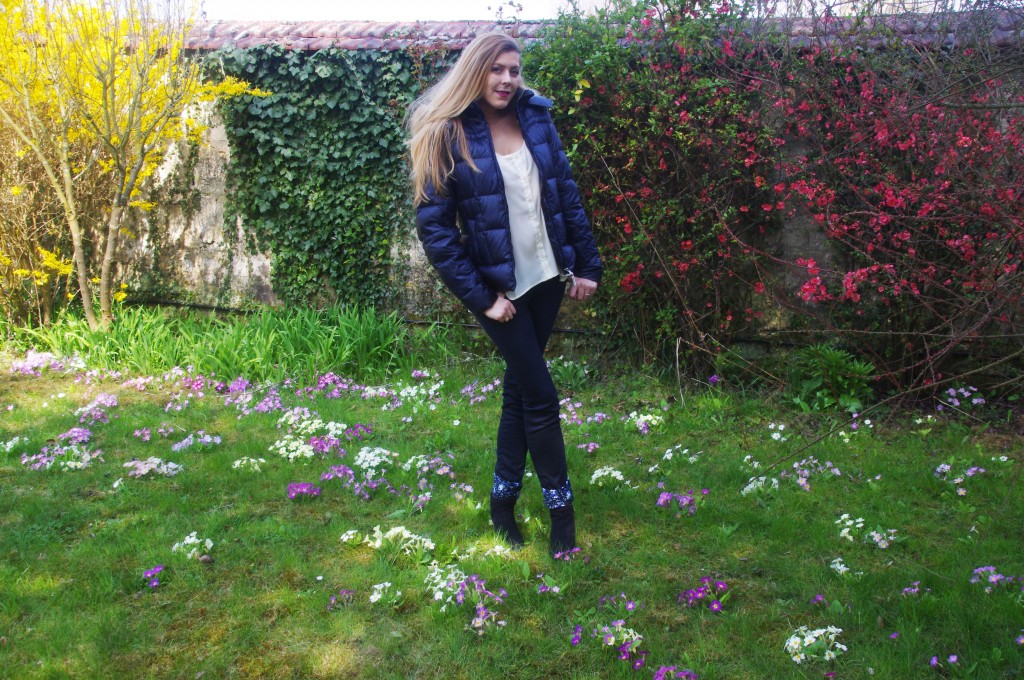 Concours, Dolomite, Doudoune femme, doudoune courte, cadeau, à gagner, look, ootd, tenue du jour, boohoo, kaporal, jean connecté, revers de jean, créateur