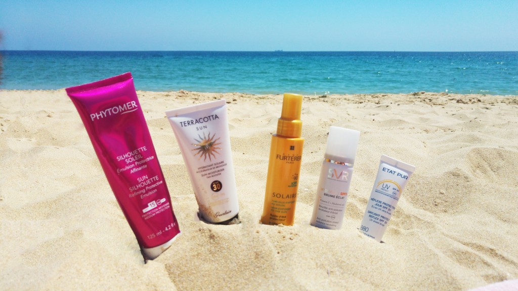 solaire, produit solaire amincissant, minceur été, produit solaire visage, produit soleil corps, protection solaire ville, protection solaire visage, crème solaire quotidienne, svr, etat pur, creme reflexe protection jour, brume éclat hydracid,  fluide d'été protecteur KPF 90, rené furtere, soins solaire cheveux, protection des cheveux, Terracotta Sun de chez Guerlain, accélérateur de bronzage, crème Silhouette soleil de chez Phytomer, blog beauté, blogueuse beauté, avis, test, review, revue, haul 