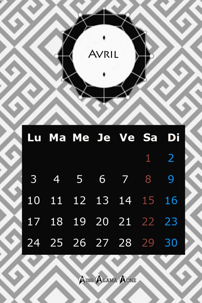 calendrier graphique, calendrier gratuit, calendrier design, blog cadeau, graphisme, calendrier 2017, blog diy