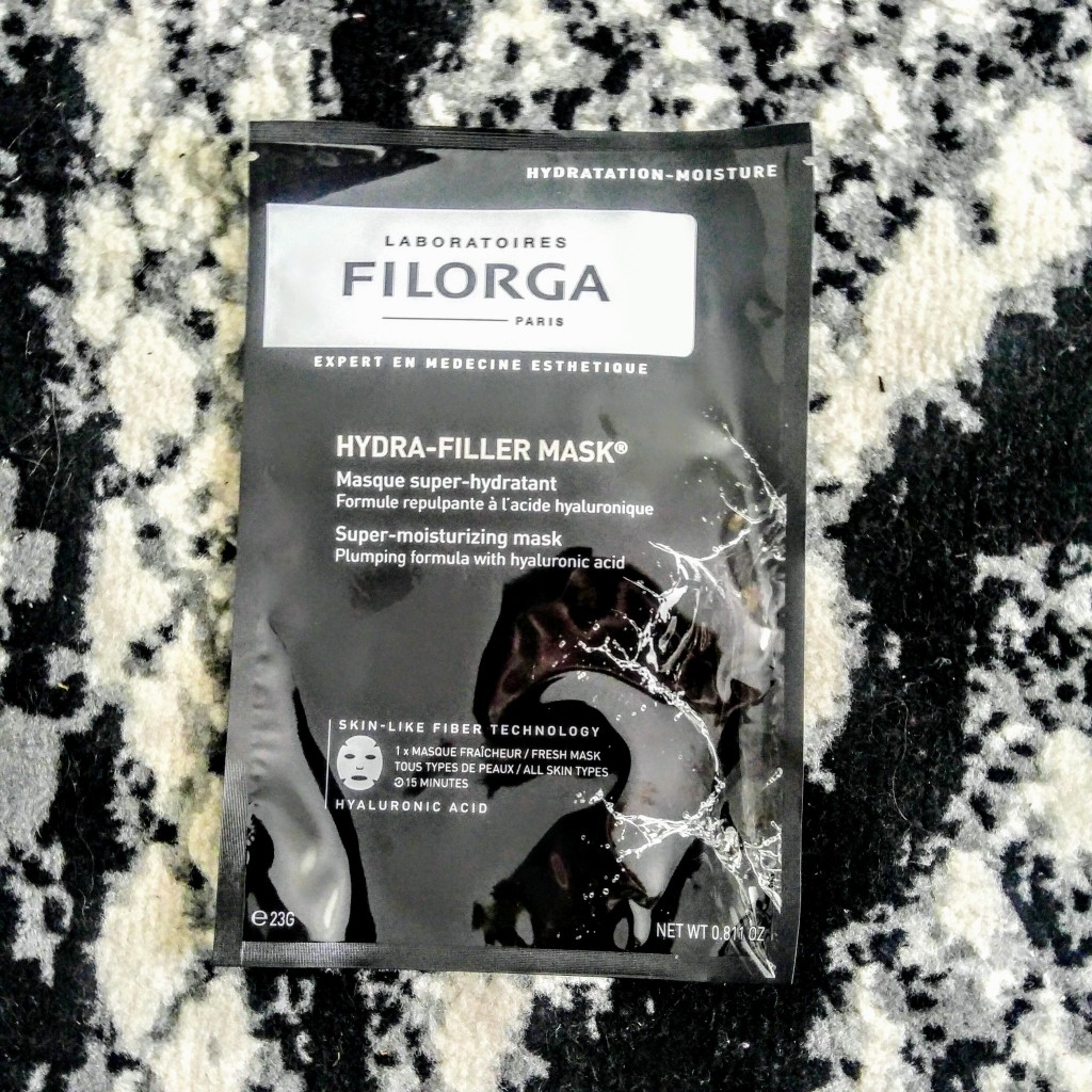 masque de tissu, masque de cellulose, masque filorga, soin rapide, soin unique, mesotherapie à domicile, hydra filler mask, time filler mask, test, avis, revue, soin, spa, homemade, blog beauté, blogueuse beauté