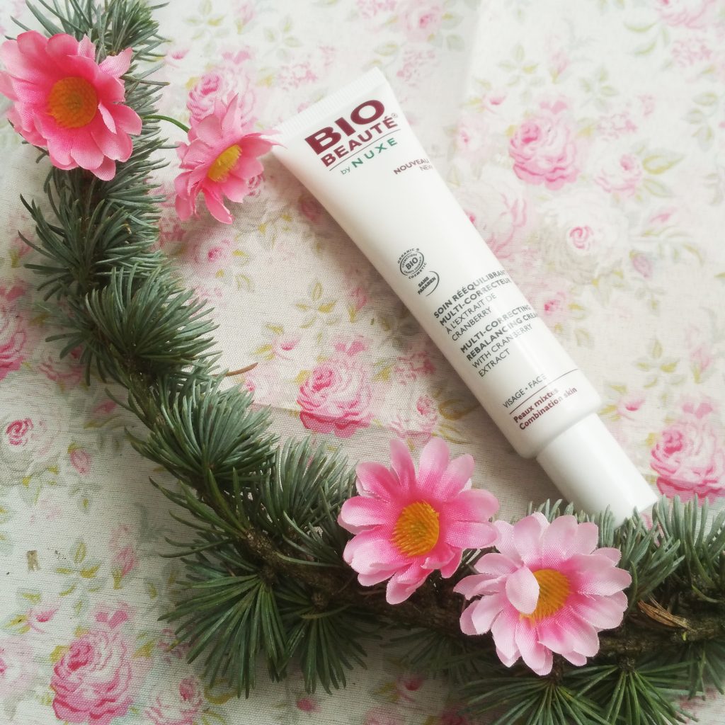  Bio beauté by nuxe nuxe test avis haul revue masque détox à l'eau d'orange nuxe exfoliant doux confort aux fruits rouges nuxe crème soyeuse perfectrice nuxe soin rééquilibrant multi-correcte nuxe peau mixte soin anti brillance soin matifiant traiter l'excés de sebum matifier son teint base make up matifiante blog beauté blogueuse beauté